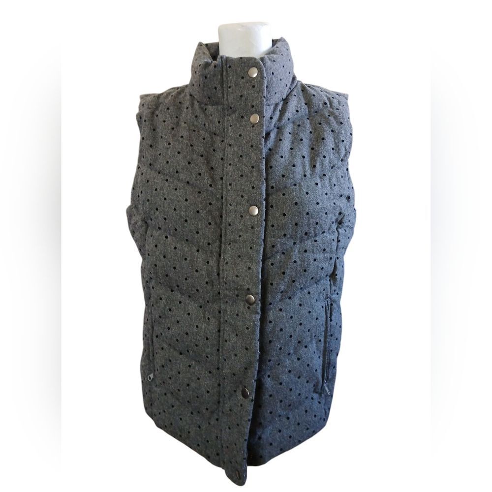 Womens Gap Polka Dot Vest Size L